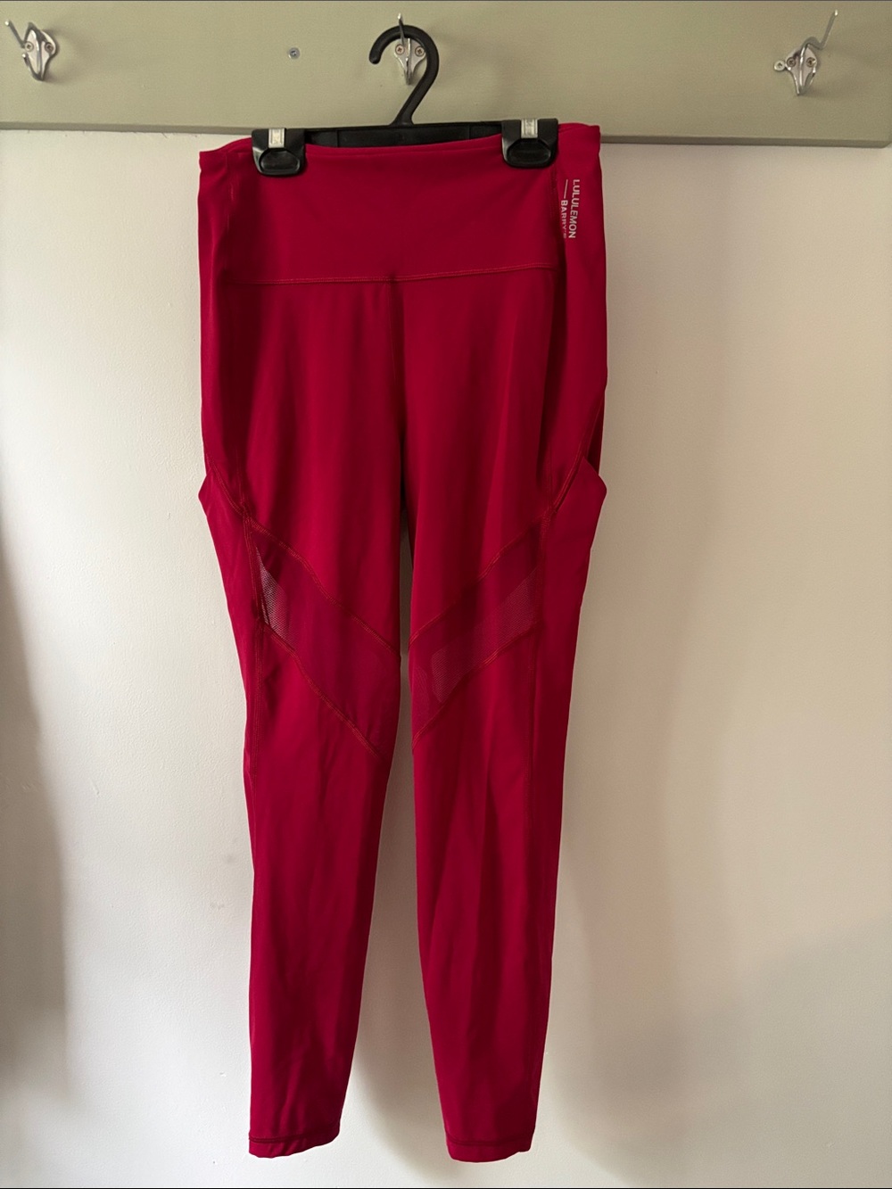 lululemon athletica Bright Pink High-Rise Mesh Pocket Leggings
